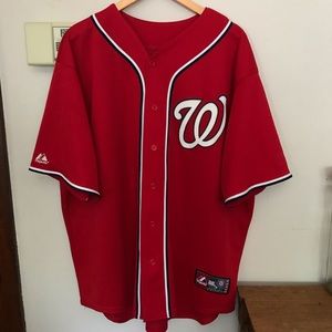 Washington Nationals #37 Stephen Strasburg majestic official jersey Sz XXL